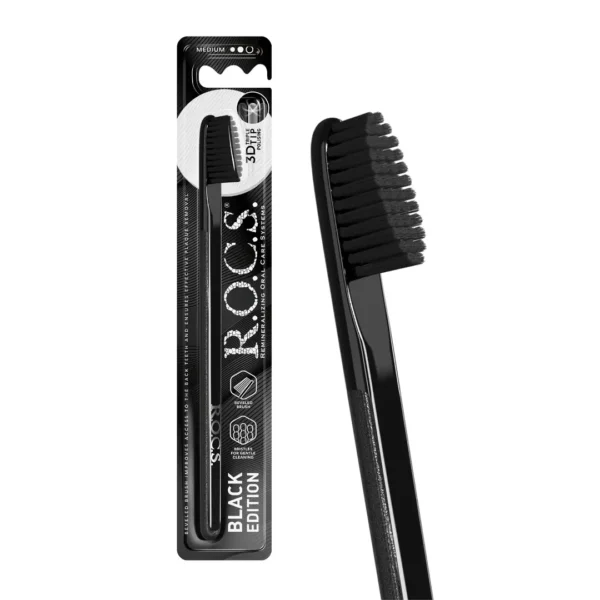 ROCS Black Edition Diş Fırçası Medium
