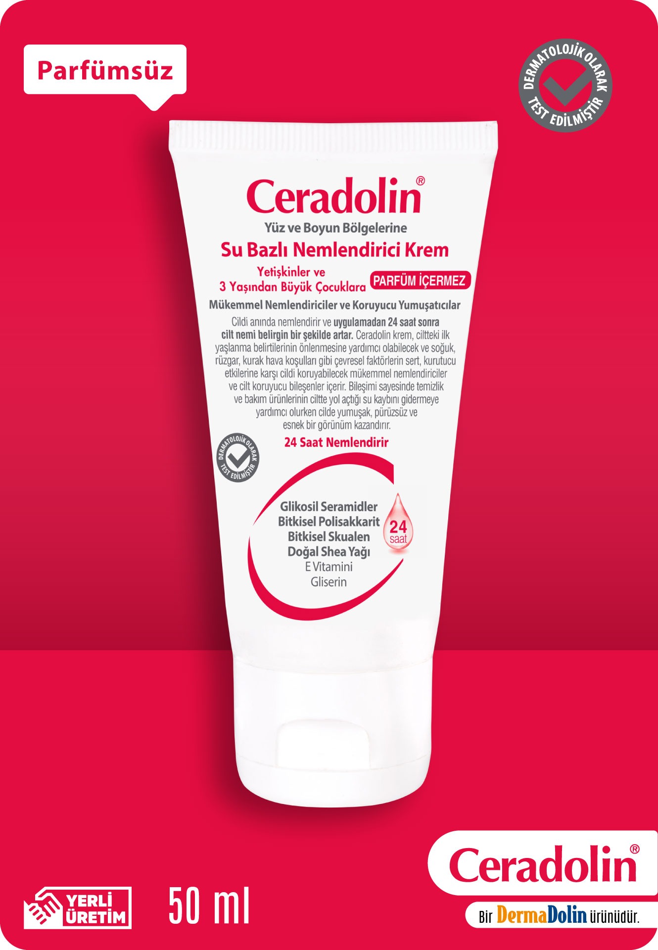 ceradolin-krem-50ml-1.jpg Ceradolin Su Bazlı Nemlendirici Krem 50 ml - Görsel 1