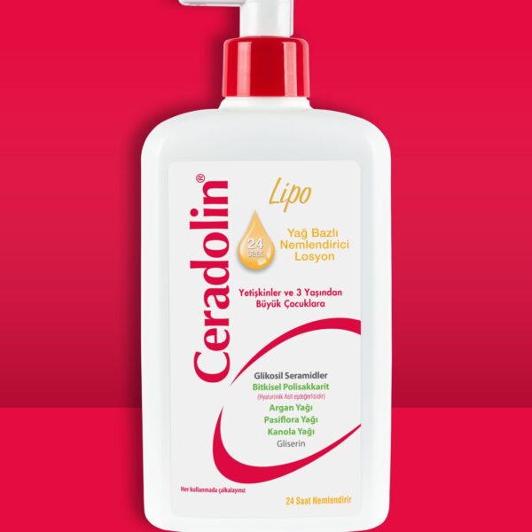 Ceradolin Lipo Yağ Bazlı Nemlendirici Losyon 500 ml