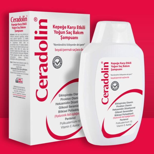 Ceradolin Kepeğe Karşı Yoğun Saç Bakım Şampuanı 300 ml