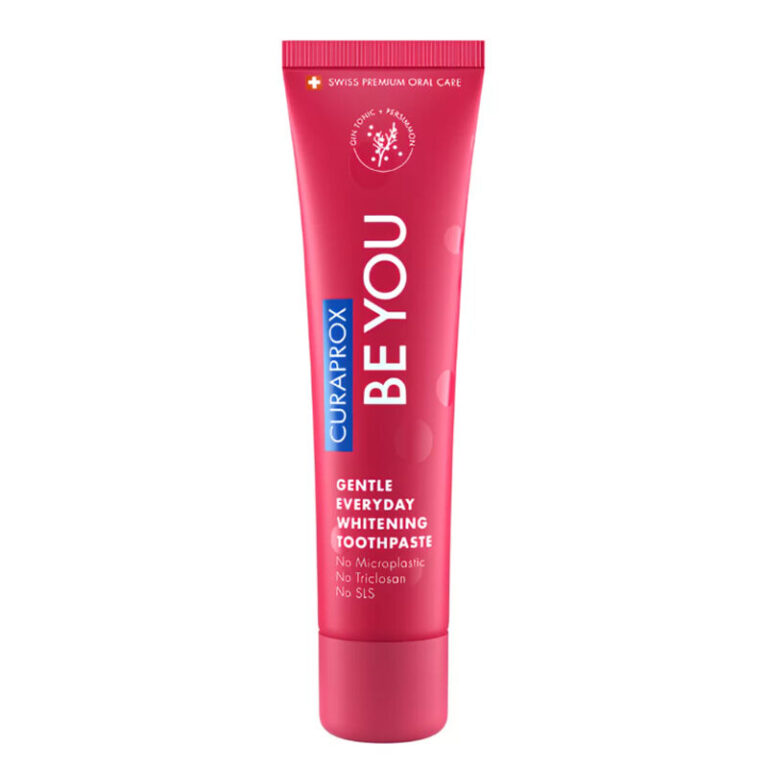 Curaprox be you beyazlatici gin tonik hurma dis macunu red 60 ml