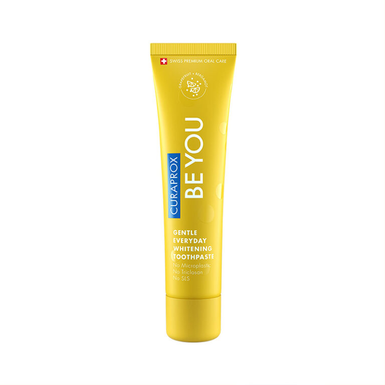 Curaprox be you beyazlatici greyfurt bergamot dis macunu yellow 60 ml