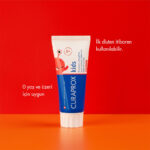 Curaprox kids cocuklar icin dis macunu 2 yas 60 ml