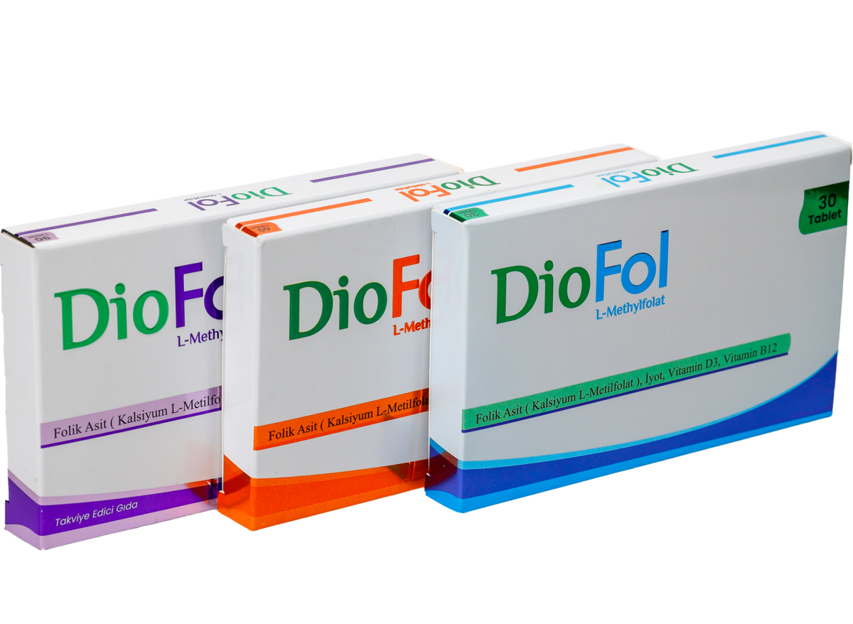 Diofol Folik Asit - Vitamin D3 İçeren Takviye Edici Gıda 60 Tablet - Görsel 2