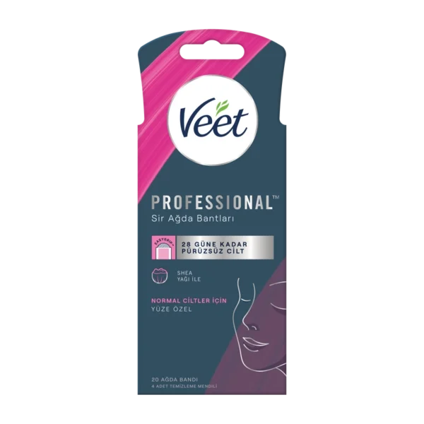 Veet Professional Sir Ağda Bantları Normal Cilt- Yüze Özel 20 Adet