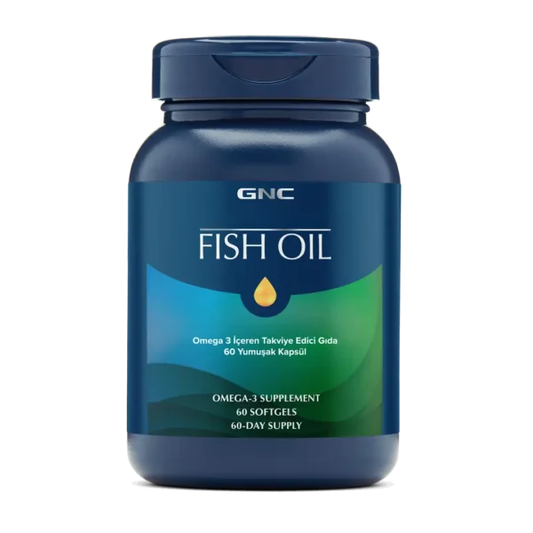 GNC Fish Oil 60 Yumuşak Kapsül
