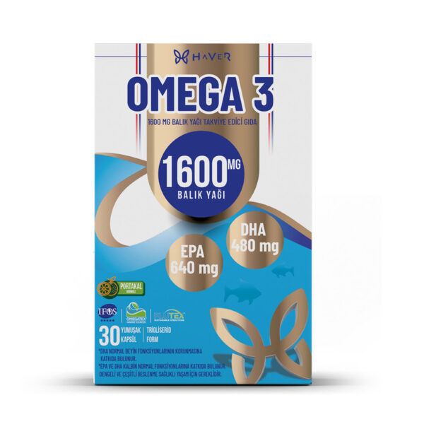 Haver Sitikolin Omega 3 Allday 60 Kapsül