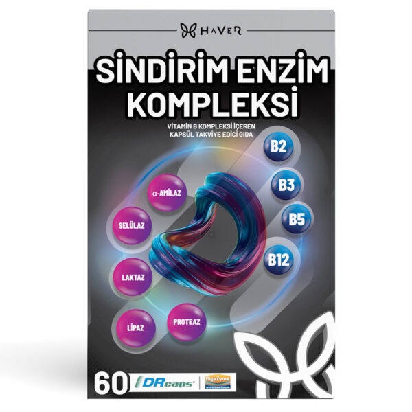 Haver Sindirim Enzim Kompleksi 60 Kapsül