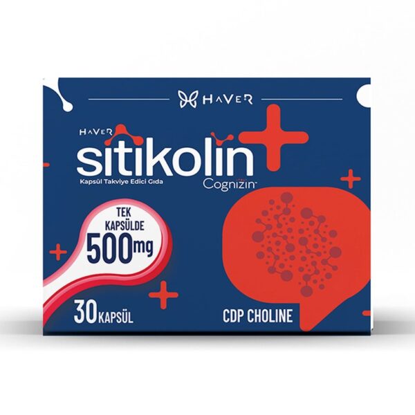 Sitikolin Cognizin 500 mg 30 Kapsül