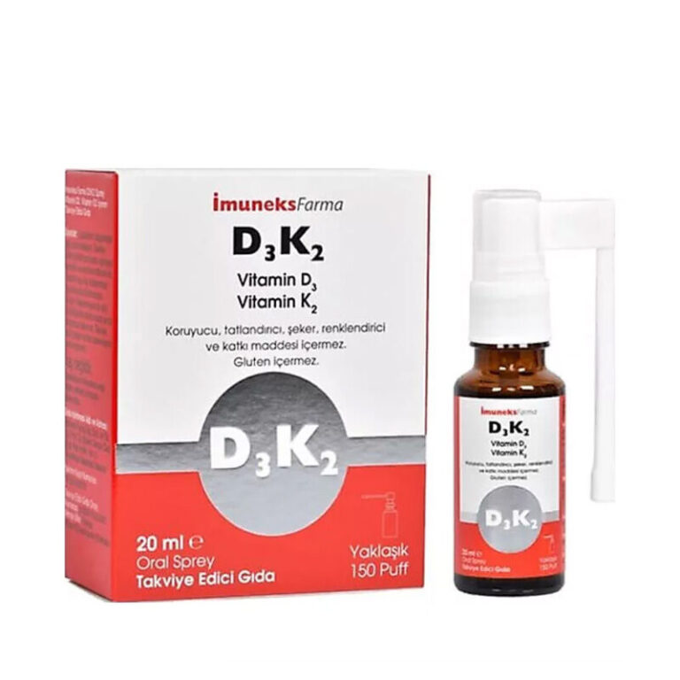 Imuneks d3 k2 takviye edici gida 20 ml sprey