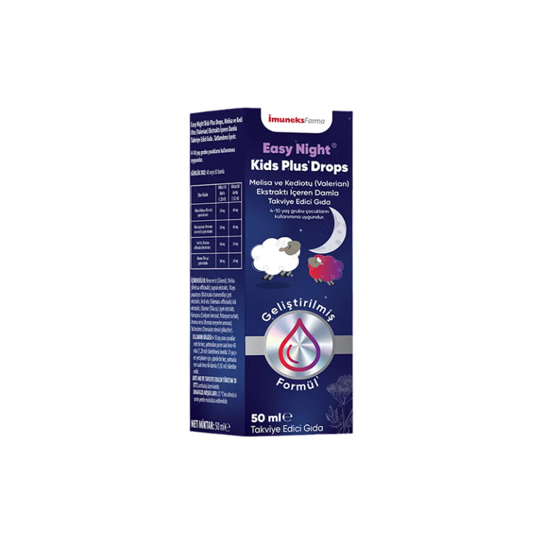 Imuneks easy night kids plus drops takviye edici gida 50 ml