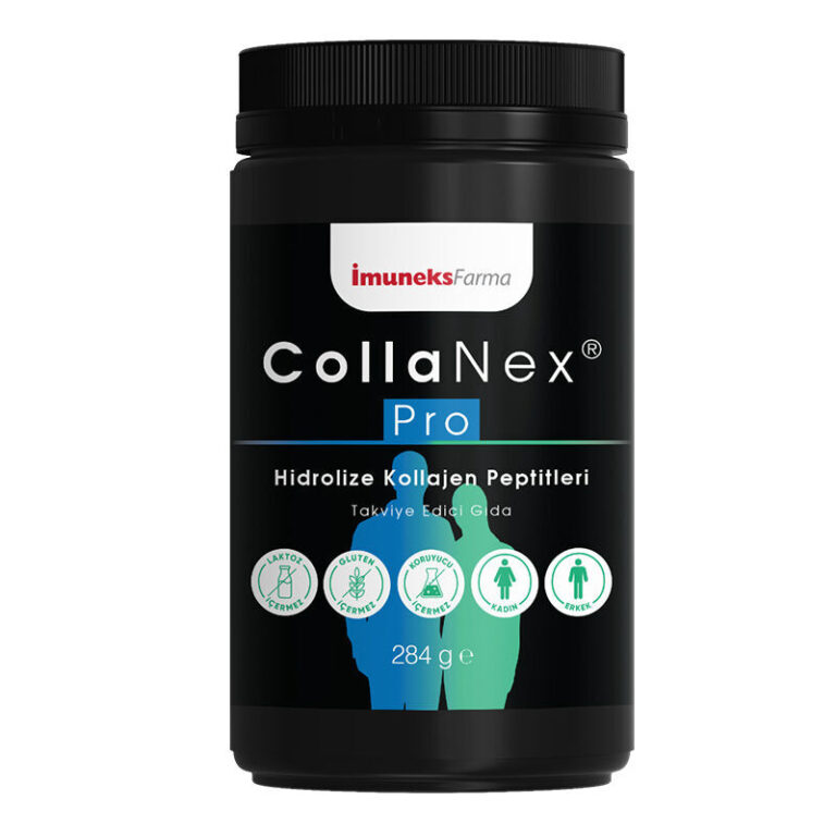 Imuneks farma collanex pro hidrolize kollajen peptitleri takviye edici gida 284 g 1