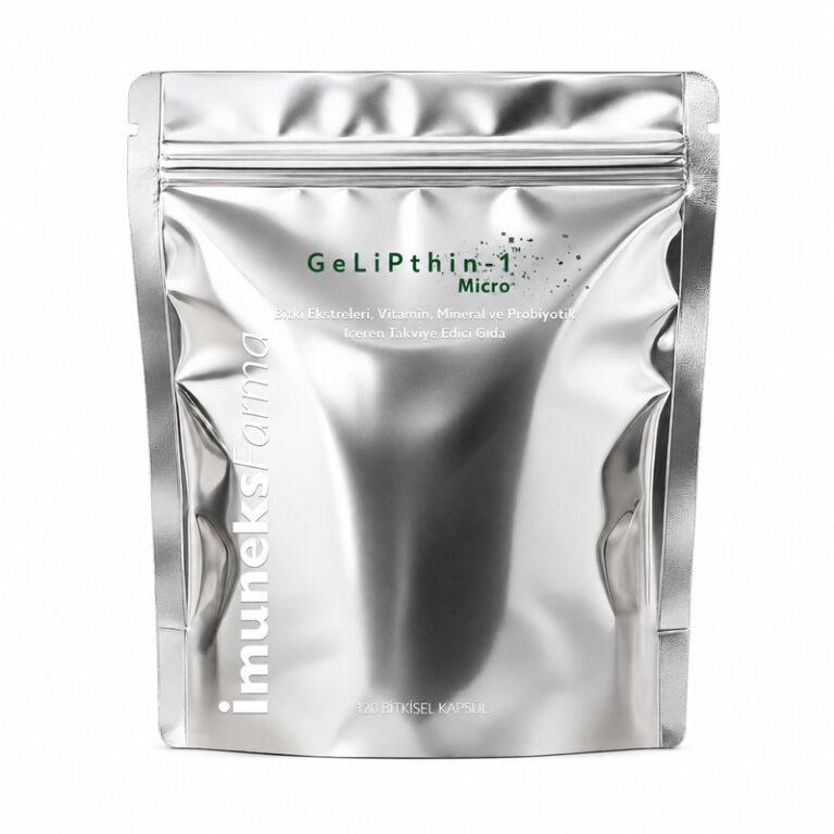 Imuneks farma gelipthin 1 micro takviye edici gida 120 kapsul