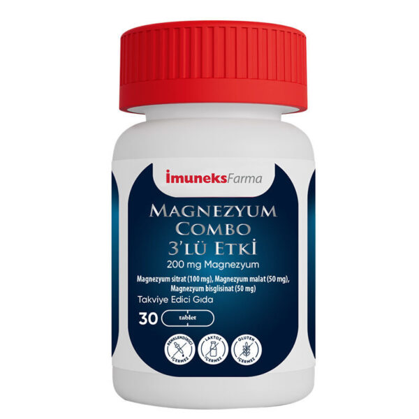 Imuneks farma magnezyum combo 3lu etki 30 tablet