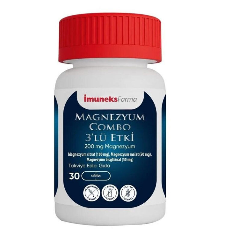 Imuneks farma magnezyum combo 3lu etki 30 tablet