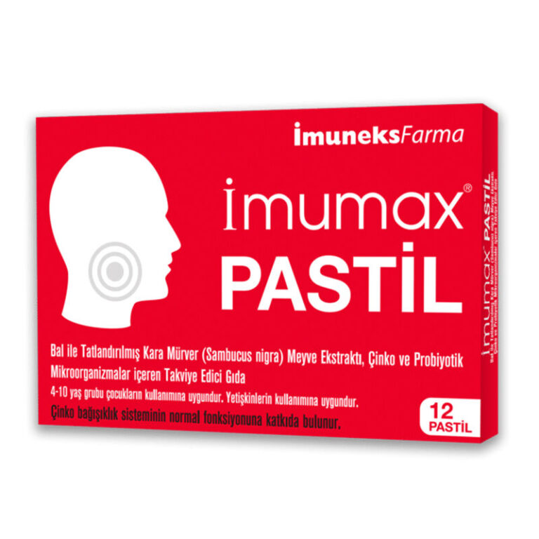 Imuneks imumax pastil 12 adet