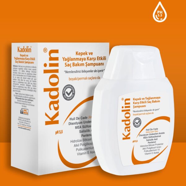 Kadolin Kepek ve Yağlanmaya Karşı Saç Bakım Şampuanı 300ml