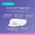 Lansinoh Blue Lock Göğüs Pedi 100 Adet