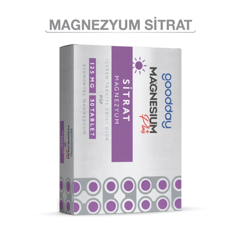 Magnezyum sitrat tablet 1