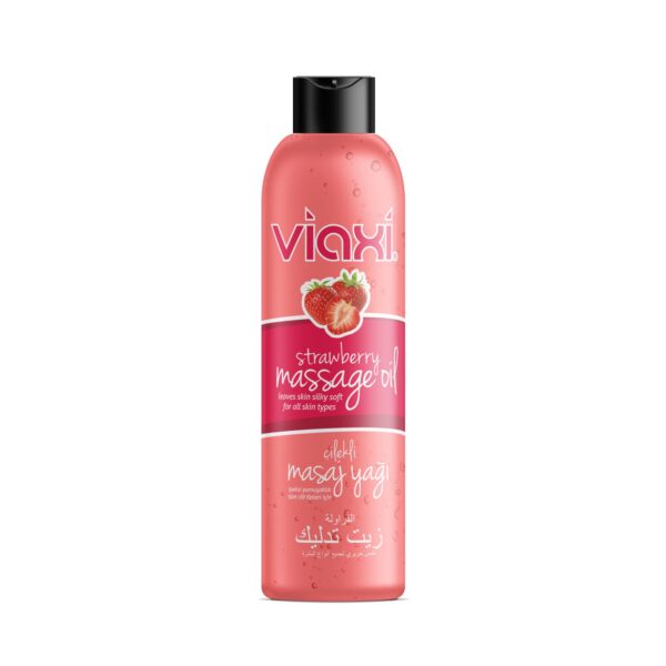 Viaxi Çilek Aromalı Masaj Yağı 177 ml
