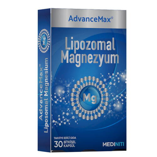 mediniti-advancemax-lipozomal-magnezyum-30-bitkisel-kapsul-mediniti-178494-78-O.jpg Mediniti AdvanceMax Lipozomal Magnezyum 30 Bitkisel Kapsül - Görsel 1
