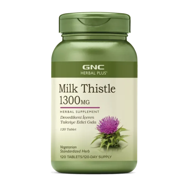 GNC PRO Herbal Plus Milk Thistle 120 Tablet