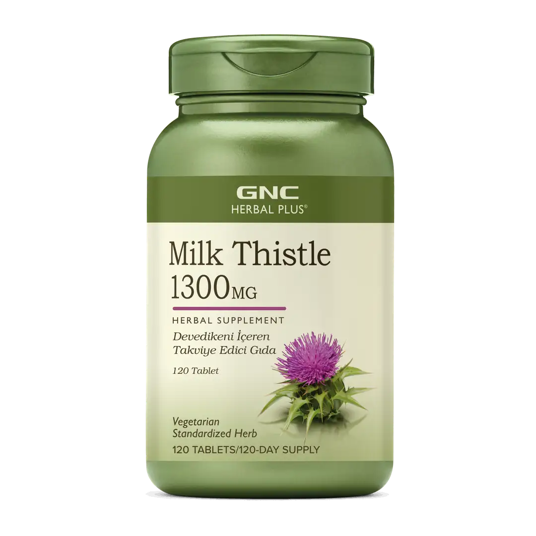 milk-thistle.webp GNC PRO Herbal Plus Milk Thistle 120 Tablet - Görsel 1