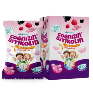 Miraderm Sitikolin Cognizin Gummies Takviye Edici Gıda 64 Jel Kapsül