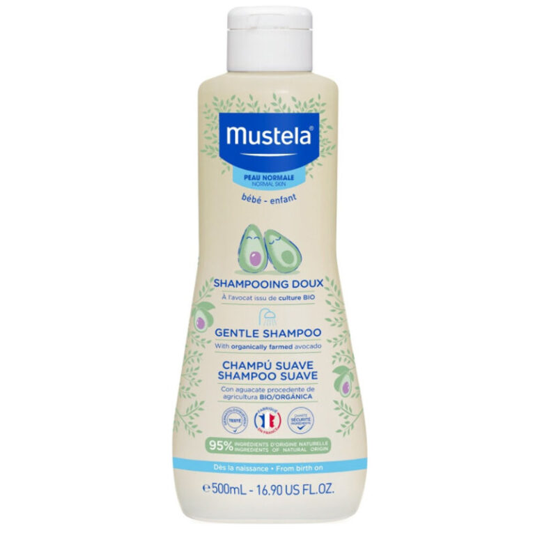Mustela gentle goz yakmayan bebek sampuani 500 ml
