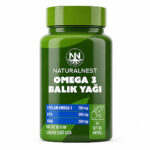 Naturalnest Omega 3 Balık Yağı Takviye Edici Gıda 60 Yumuşak Kapsül