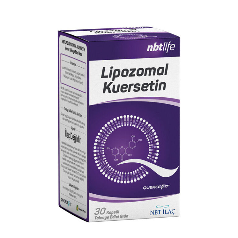 Nbt ilac lipozomal kuersetin takviye edici gida 30 kapsul nbt life