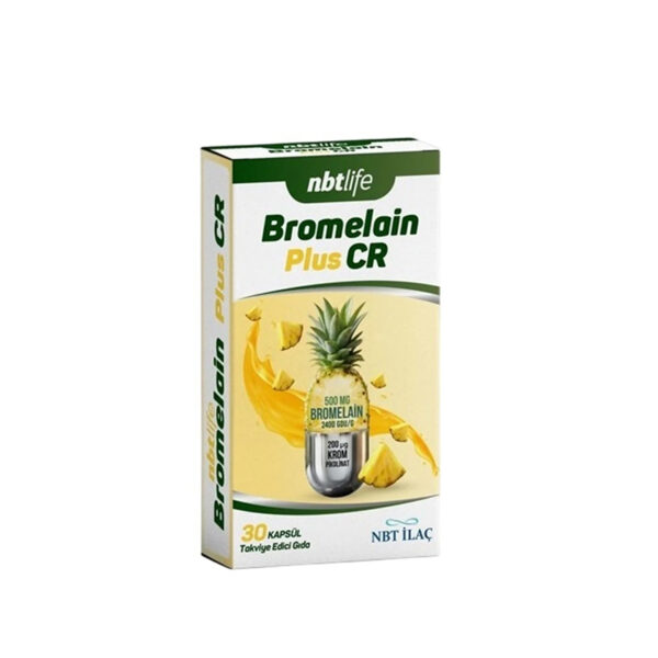 Nbt life bromelain plus cr 30 kapsul nbt life