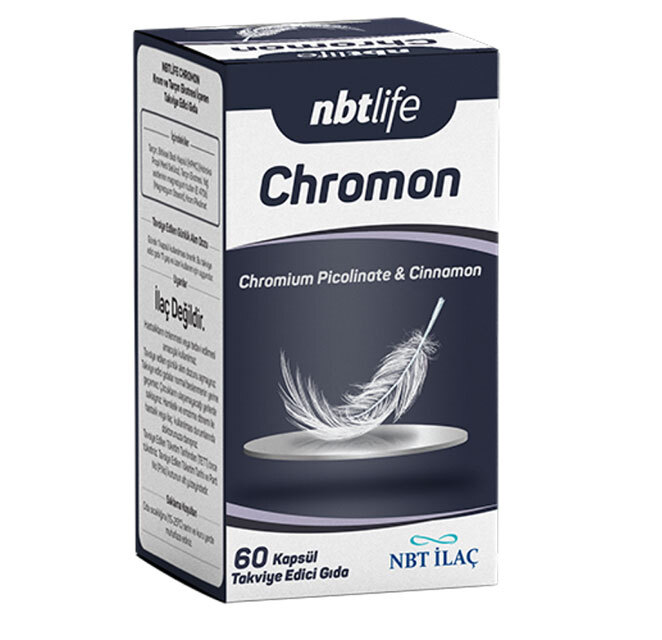 Nbt life chromon takviye edici gida 60 kapsul nbt life