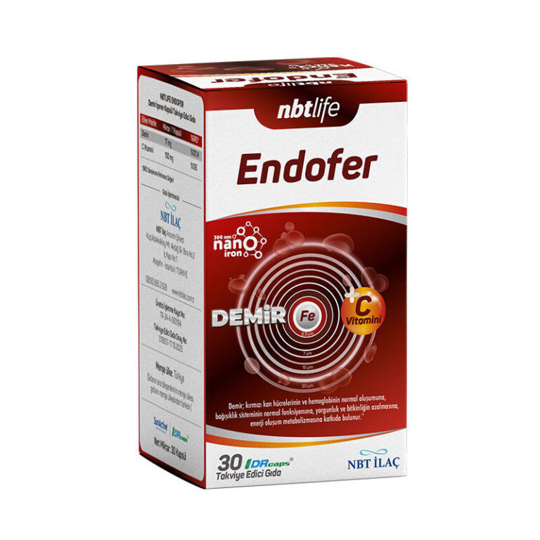 Nbt life endofer takviye edici gida 30 kapsul nbt life