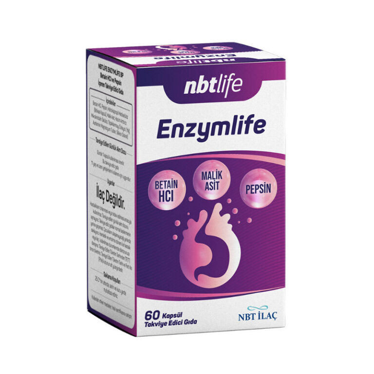 Nbt life enzymlife takviye edici gida 60 kapsul nbt life