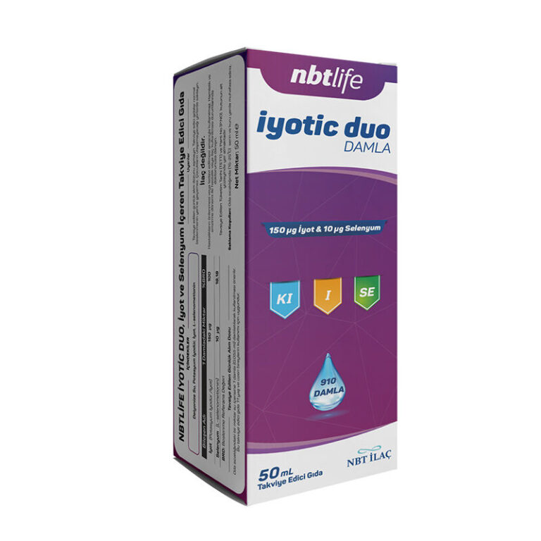 Nbt life iyotic duo damla takviye edici gida 50 ml nbt life