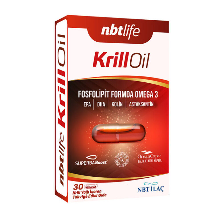 Nbt life krill oil takviye edici gida 30 kapsul nbt life