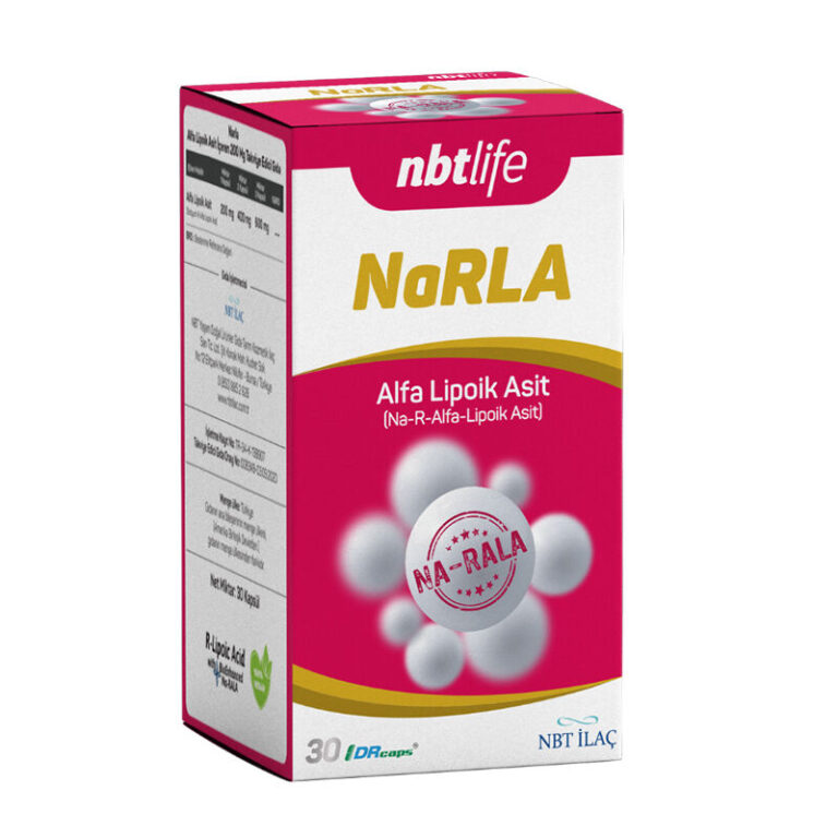 Nbt life narla alfa lipoik asit takviye edici gida 30 kapsul nbt life