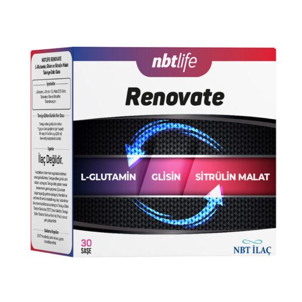 Nbt life renovate takviye edici gida 30 sase nbt life
