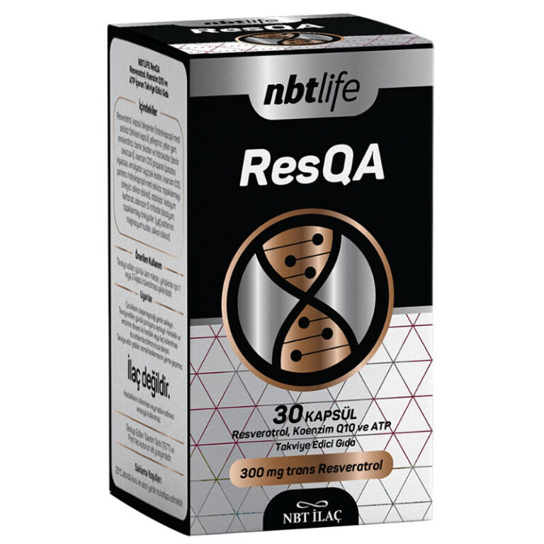 Nbt life resqa resveratrol ve koenzim q10 30 kapsul nbt life