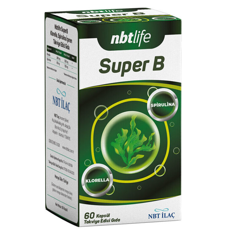 Nbt life super b takviye edici gida 60 kapsul nbt life