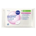 Nivea 3in1 Besleyici Makyaj Temizleme Mendilleri (Kuru Hassas Ciltler) 25 Adet