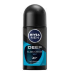 Nivea Men Deep Beat Black Carbon Roll On 50 ml