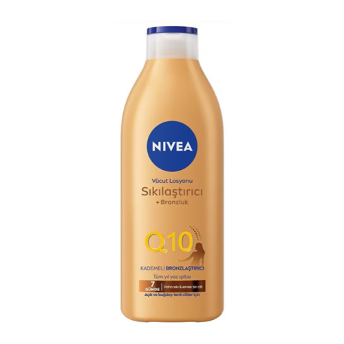 nivea-q10-sikilastirici-ve-bronzlastirici-vucut-losyonu-400-ml-nivea-207896-86-O.jpg Nivea Q10 Sıkılaştırıcı ve Bronzlaştırıcı Vücut Losyonu 400 ml - Görsel 1
