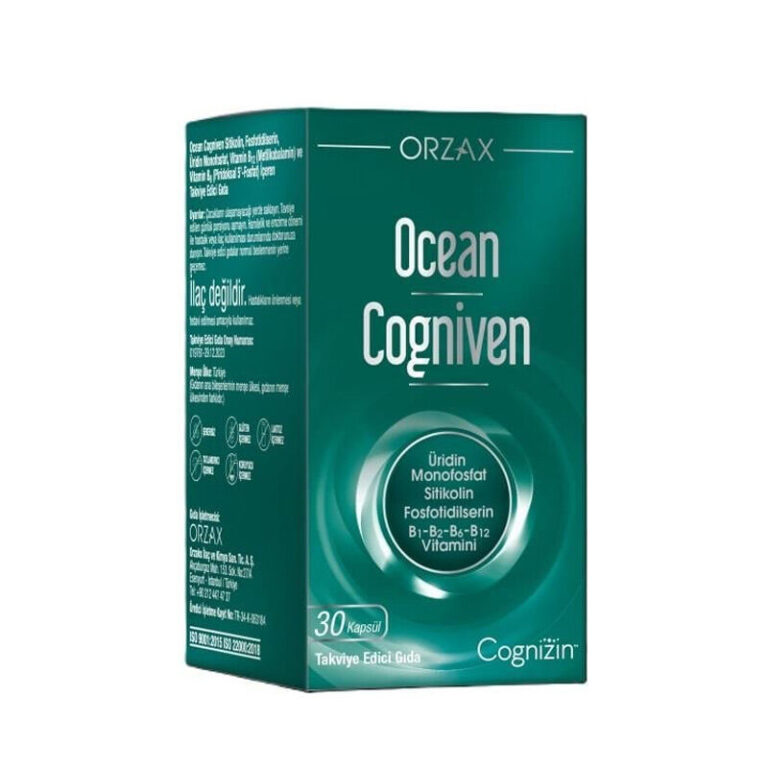 Orzax ocean cogniven iceren takviye edici gida 30 kapsul