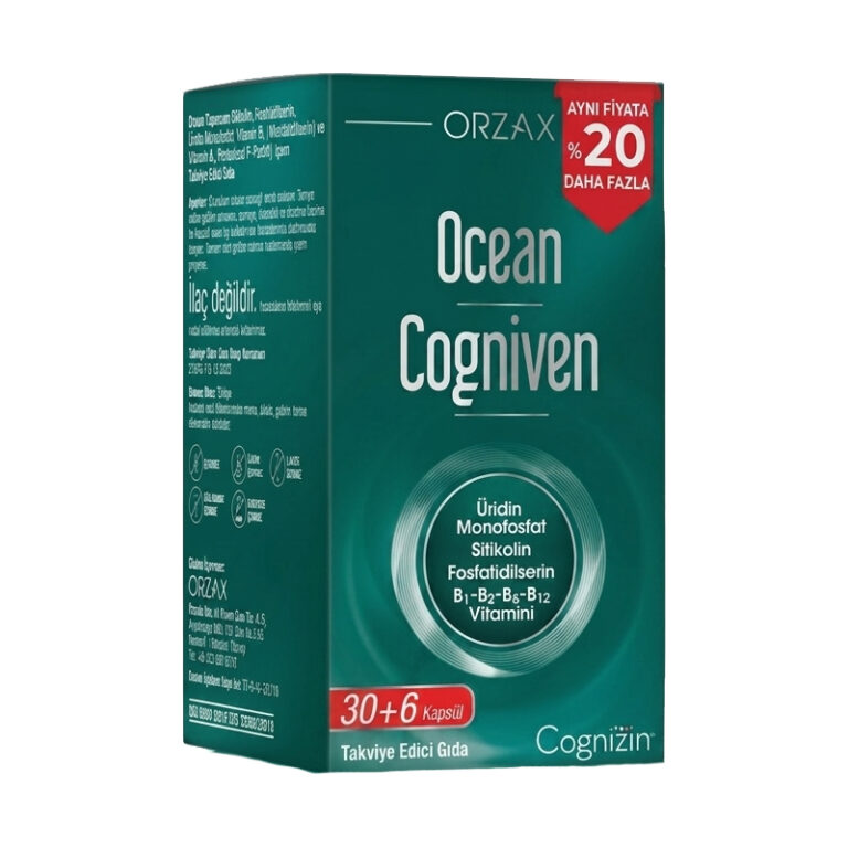 Orzax ocean cogniven takviye edici gida 306 kapsul