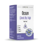 Orzax Ocean Çörek Otu Yağı 1000 mg 60 Kapsül İkincisi Hediye