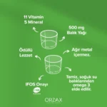 Orzax Ocean Multi Şurup Ballı Portakallı 150 ml (1 Alana 1 Bedava)