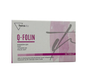 Q-Folin Koenzim Q 10 Takviye Edici Gıda 30 Tablet