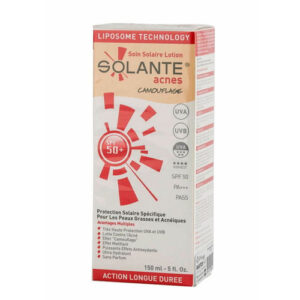 Solante acnes tinted losyon spf 50 150 ml